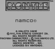 Image n° 4 - screenshots  : Pac-in-Time